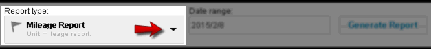 report drop down highlight