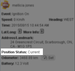 current position