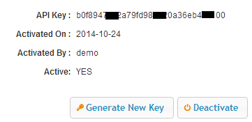 new key